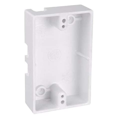 electrical outlet box mounted inside|shallow surface mount electrical box.